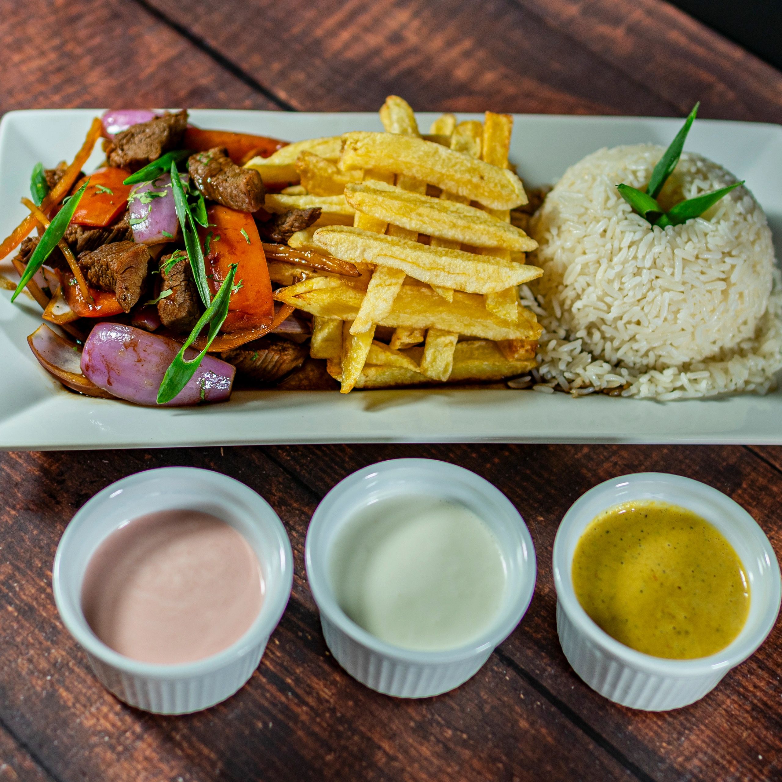 Hearty Latin-style beef dish